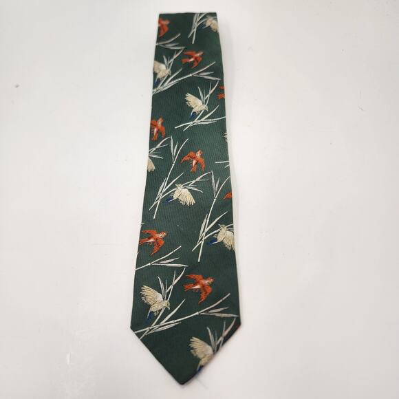 Sears Other - Arc de Triumphe Sears Vintage Bird Green Tie Necktie Pheasant Hunting Sportsman